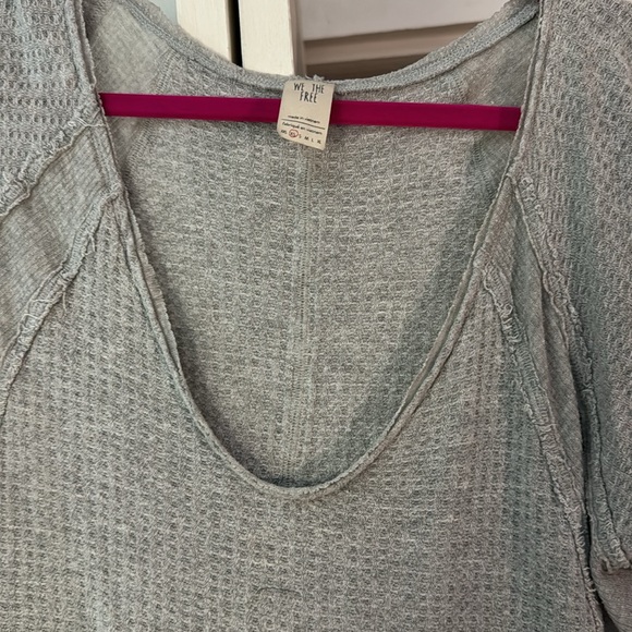Grey free people thermal - Picture 2 of 3